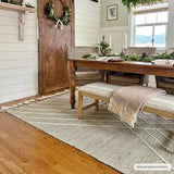 Marbletown Jute&Wool Blend Rug with Tassels - Clearance - Ornate Home