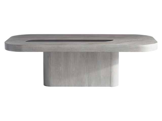 Marcato Cerused Greige/Dark Graphite Cocktail Table - Ornate Home