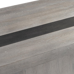 Marcato Cerused Greige/Dark Graphite Cocktail Table - Ornate Home
