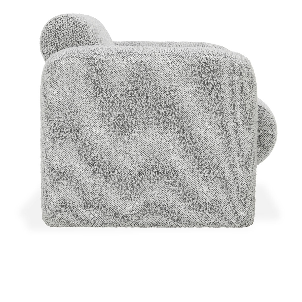 Marcel Mercury Gray Boucle Accent Chair - Ornate Home