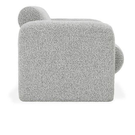 Marcel Mercury Gray Boucle Accent Chair - Ornate Home