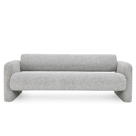 Marcel Mercury Gray Boucle Sofa - Ornate Home