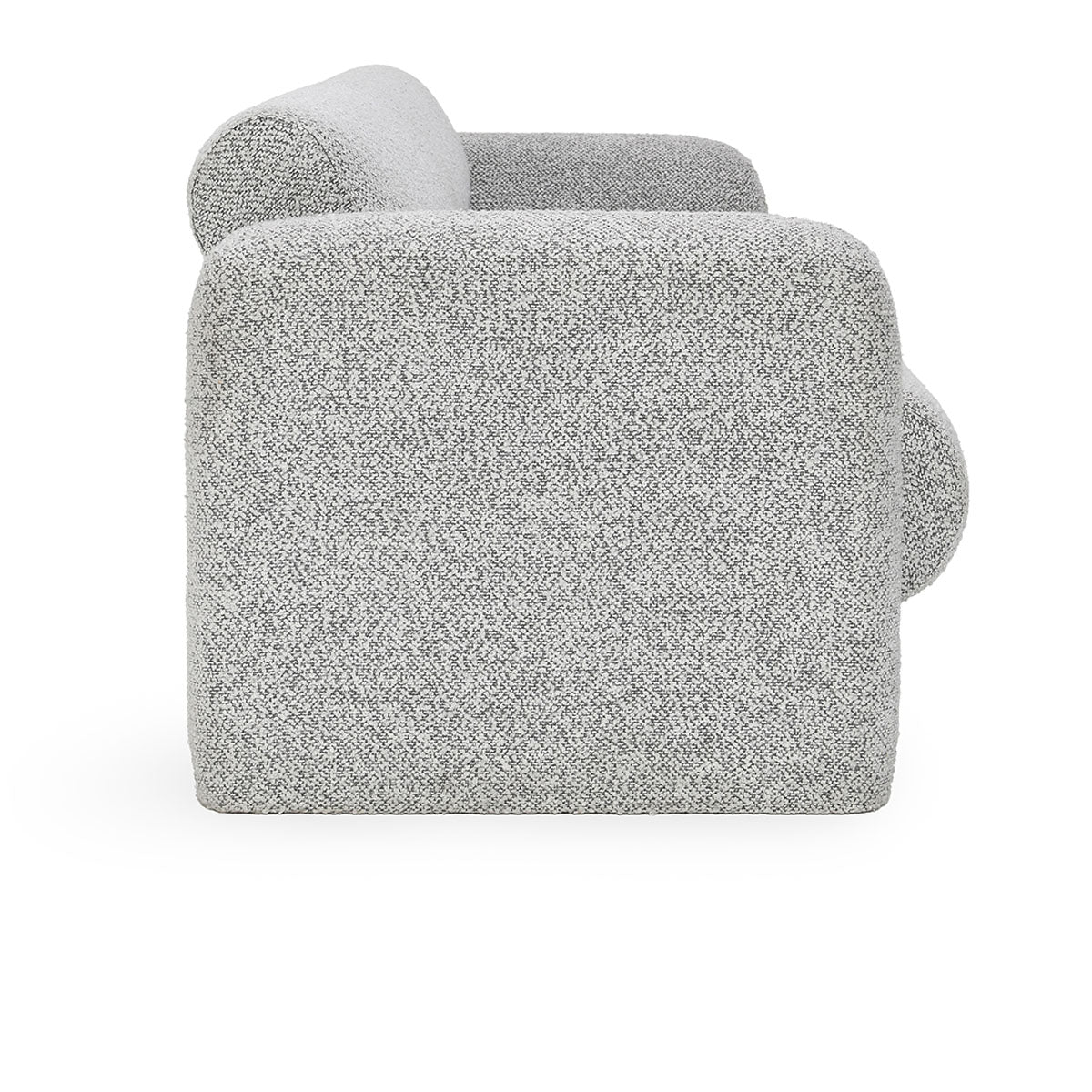 Marcel Mercury Gray Boucle Sofa - Ornate Home