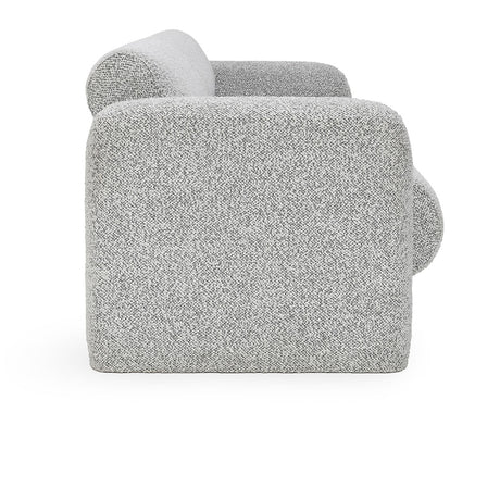 Marcel Mercury Gray Boucle Sofa - Ornate Home