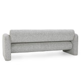 Marcel Mercury Gray Boucle Sofa - Ornate Home