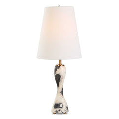 Marcela Black Panda Marble Buffet Lamp - Ornate Home