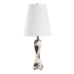 Marcela Black Panda Marble Buffet Lamp - Ornate Home