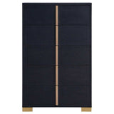 Marceline Black Chest - Ornate Home