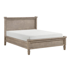 Marceline Gray Oak 4-Piece Queen Bedroom Set - Ornate Home