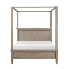 Marceline Gray Oak 5-Piece Queen Bedroom Set - Ornate Home