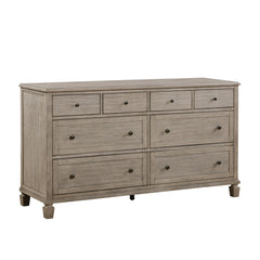 Marceline Gray Oak 5-Piece Queen Bedroom Set - Ornate Home