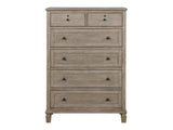 Marceline Gray Oak Chest - Ornate Home