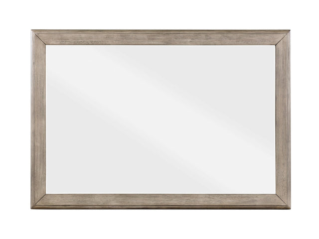 Marceline Gray Oak Mirror - Ornate Home