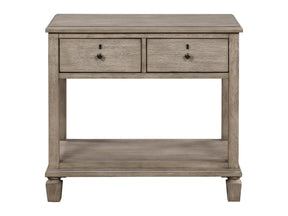 Marceline Gray Oak Nightstand - Ornate Home