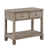Marceline Gray Oak Nightstand - Ornate Home