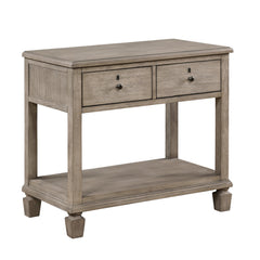 Marceline Gray Oak Nightstand - Ornate Home