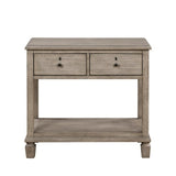 Marceline Gray Oak Nightstand - Ornate Home