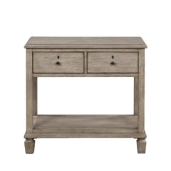 Marceline Gray Oak Nightstand - Ornate Home