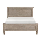 Marceline Gray Oak Queen Platform Bed - Ornate Home