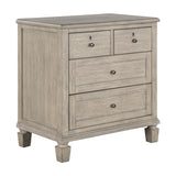 Marceline Tan 4 Drawers Nightstand - Ornate Home