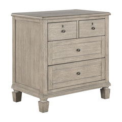 Marceline Tan 4 Drawers Nightstand - Ornate Home