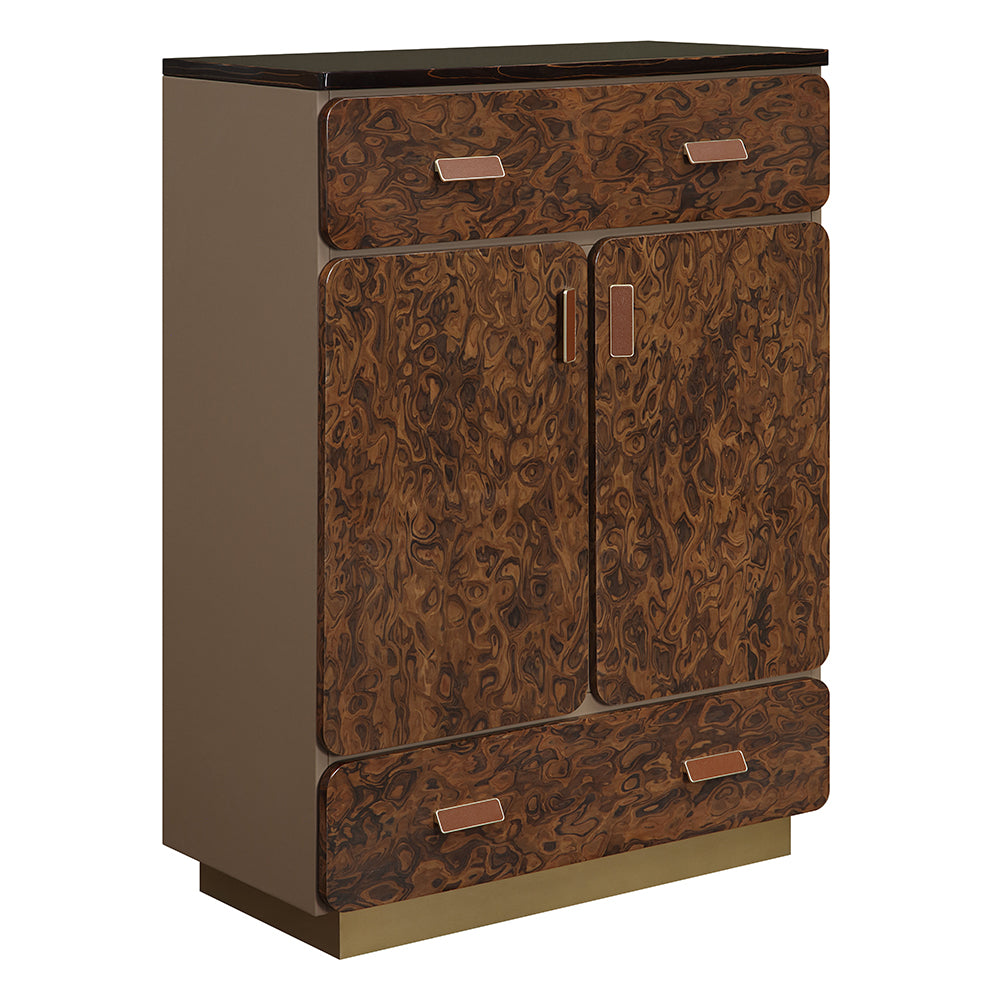 Marcelino Brown/Beige Chest - Ornate Home