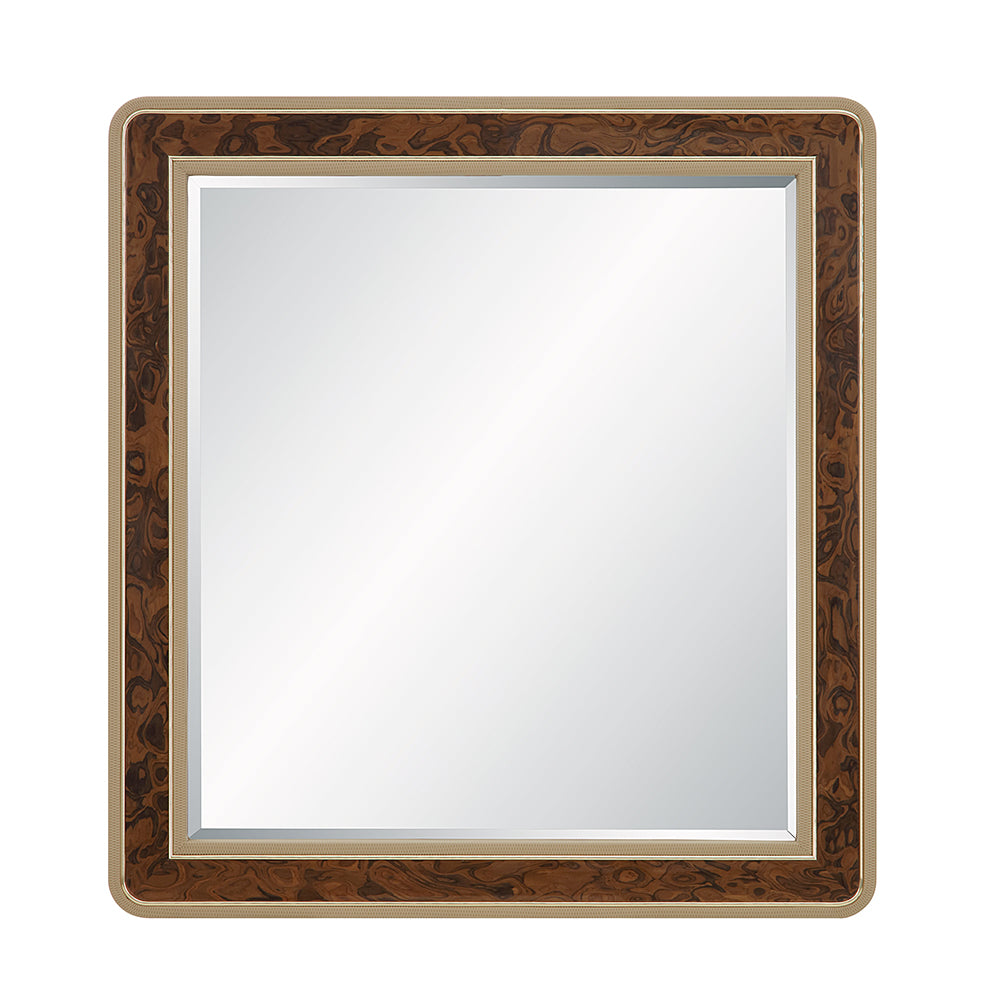 Marcelino Brown/Beige Mirror - Ornate Home