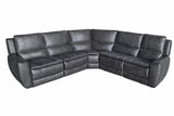 Marcell Grey HP0426 Modular Power Sectional 5 Pc Set - Ornate Home