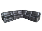 Marcell Grey HP0426 Modular Power Sectional 6 Pc Set - Ornate Home