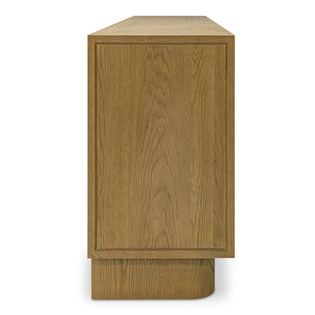 Marcelle White/Natural Sideboard - Ornate Home