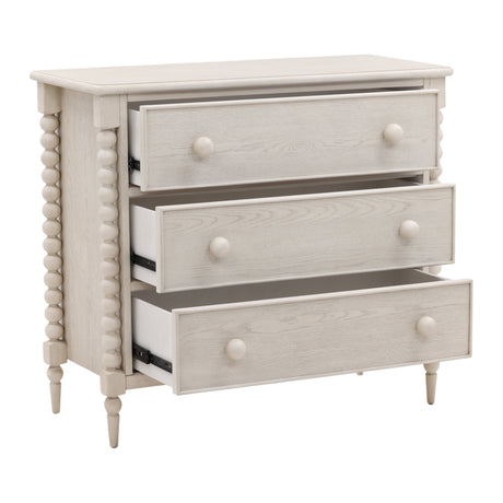 Marcellina Whitewash Dresser - Ornate Home