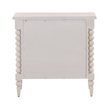 Marcellina Whitewash Nightstand - Ornate Home