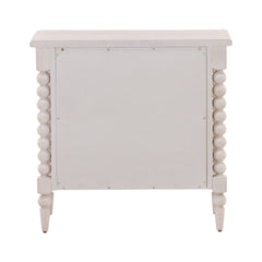 Marcellina Whitewash Nightstand - Ornate Home