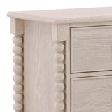 Marcellina Whitewash Nightstand - Ornate Home