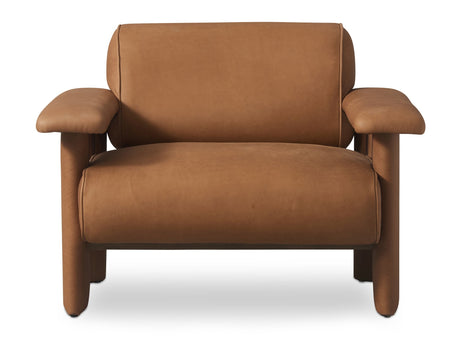 Marcello Tan Lounge Chair - Ornate Home