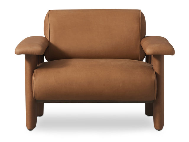 Marcello Tan Lounge Chair - Ornate Home