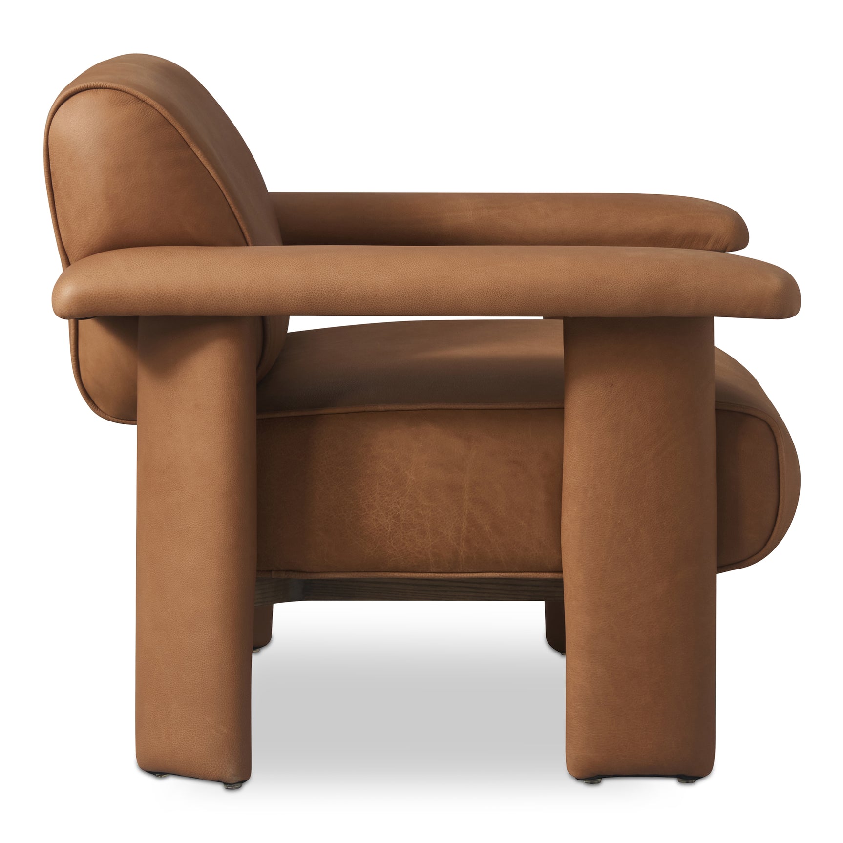 Marcello Tan Lounge Chair - Ornate Home