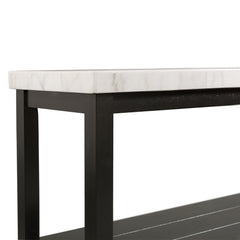 Marcello White Sofa Table - Ornate Home