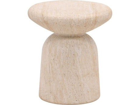 Marcellus Natural Outdoor Side Table - Ornate Home