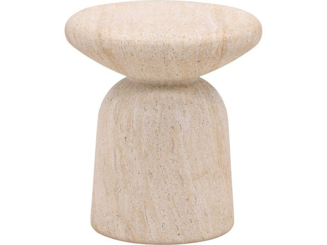 Marcellus Natural Outdoor Side Table - Ornate Home
