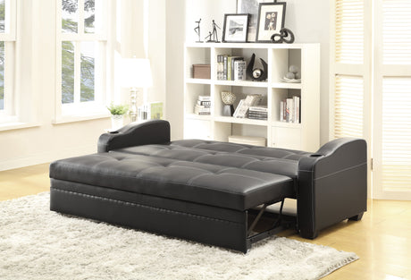Marcelo Black Elegant Sofa - Ornate Home