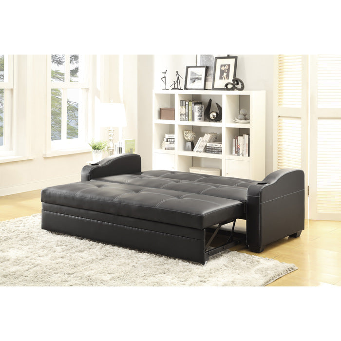 Marcelo Black Elegant Sofa - Ornate Home