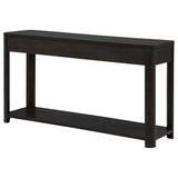 Marcelo Coffee Sofa Console Table with 2 Drawers and Shelf - Ornate Home