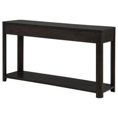 Marcelo Coffee Sofa Console Table with 2 Drawers and Shelf - Ornate Home