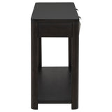 Marcelo Coffee Sofa Console Table with 2 Drawers and Shelf - Ornate Home