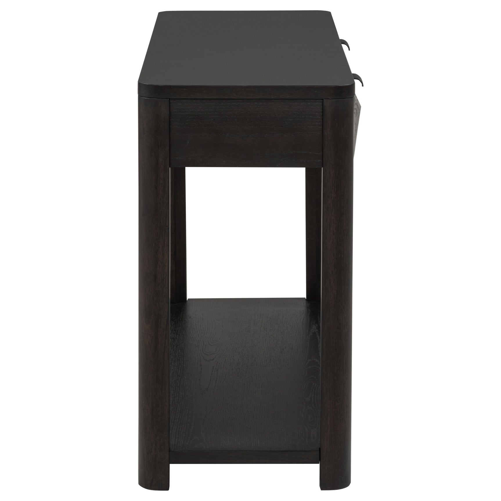 Marcelo Coffee Sofa Console Table with 2 Drawers and Shelf - Ornate Home
