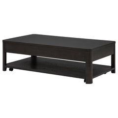Marcelo Coffee Wood Table with 2 Drawers and Shelf - Ornate Home