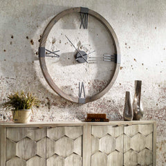 Marcelo Gray/Woodtone Modern Wall Clock - Ornate Home