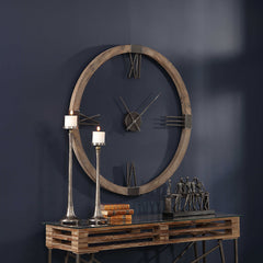 Marcelo Gray/Woodtone Modern Wall Clock - Ornate Home
