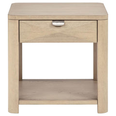 Marcelo Light Elm 2-piece Coffee Table Set with Storage - Ornate Home